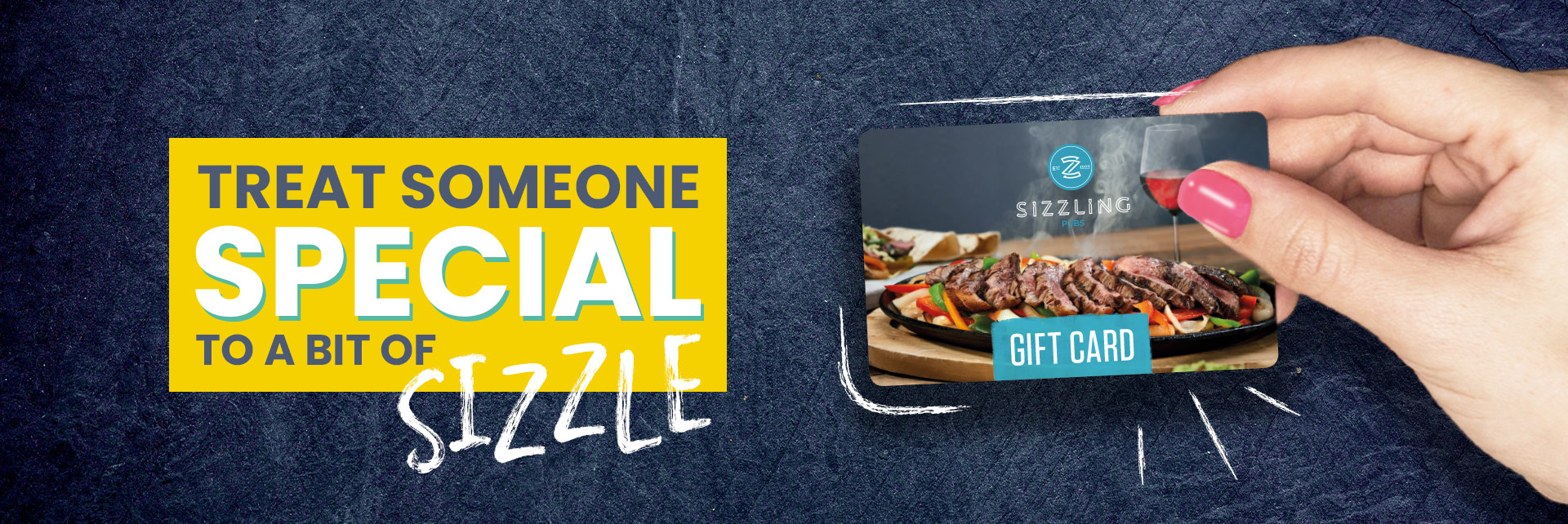 Sizzling Pubs Gift Card at The Homestead in Rotherham