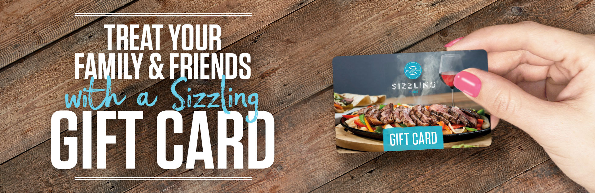 Sizzling Giftcards