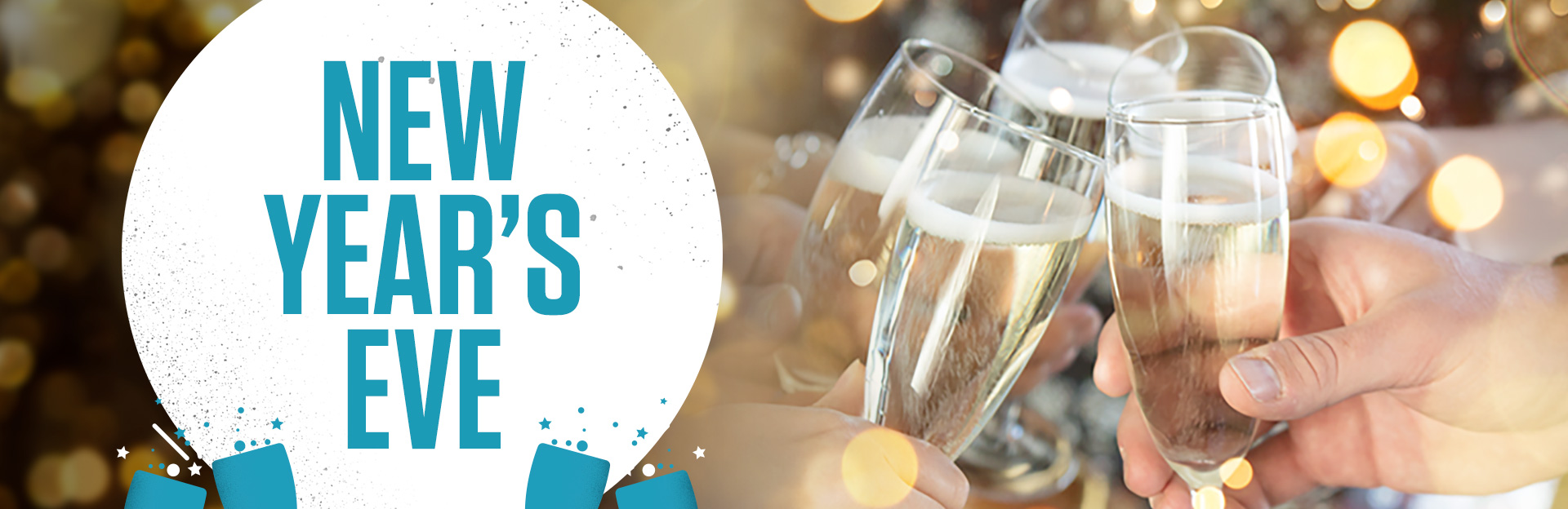 New Year’s Eve & New Year’s Day at Sizzling Pubs & Grill 