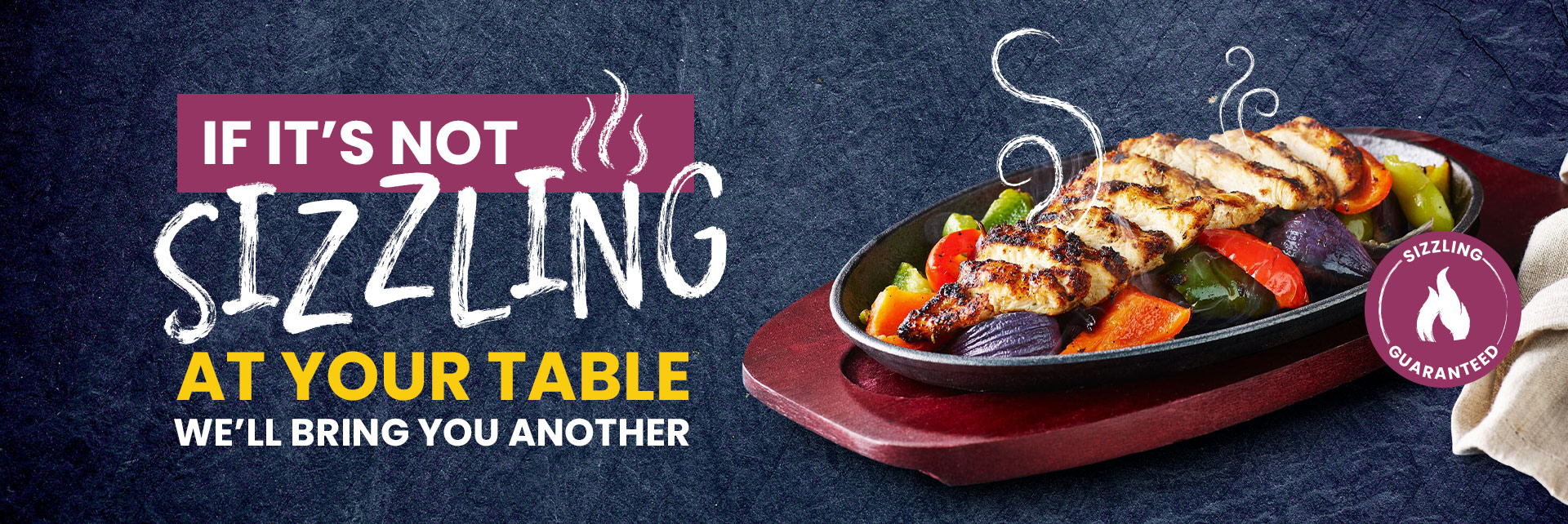 The Skillet Guarantee at Sizzling Pubs