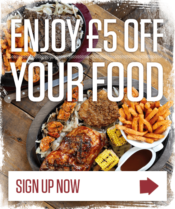 Get £5 off your food bill