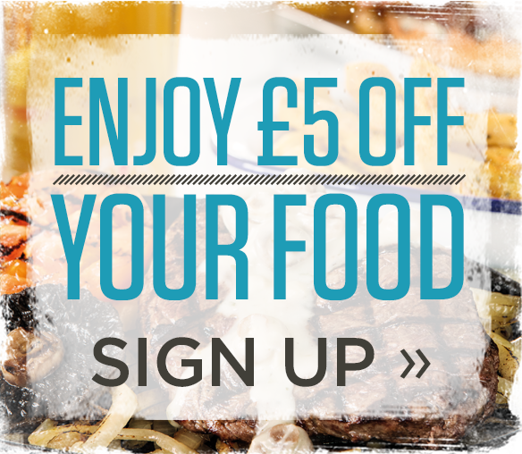 Get £5 off your food bill